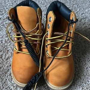 Kids Tan Boots timberland orange